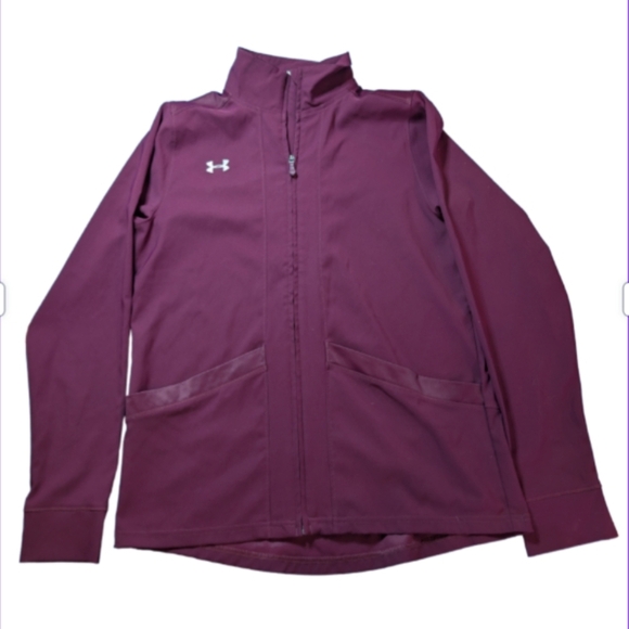 Under Armour Women’s Pre-Game Woven Jacket – Full Zip – Size M - Picture 2 of 5